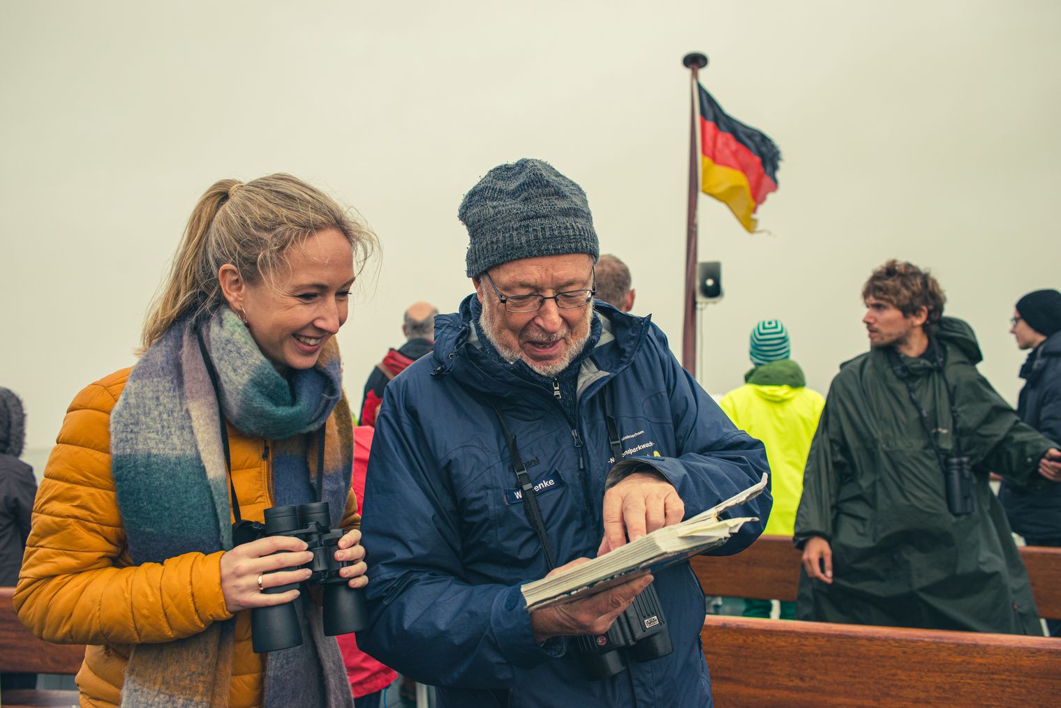 Bootstour zur Beobachtung von Zugvögeln und Wildgänsen