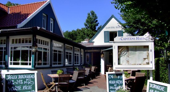 Restaurant Capitänshaus auf Spiekeroog, © Ostfriesland Tourismus GmbH / www.ostfriesland.de