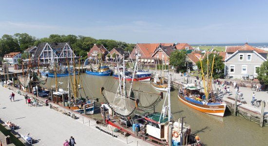 Kutterhafen in Neuharlingersiel, © Kurverein Neuharlingersiel e.V. / Martin Stöver