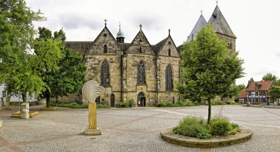 stift-obernkirchen-panorama, © Schaumburger Land Tourismusmarketing e.V.	/ Rolf Fischer