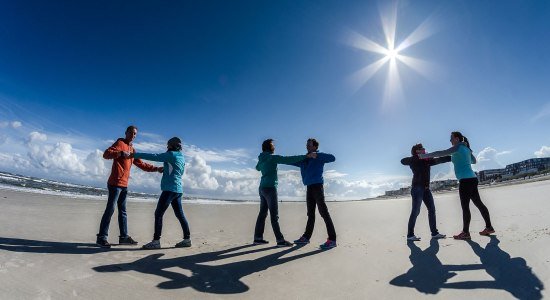 Klimatherapie am Strand, © Kurverwaltung Wangerooge / Kees van Surksum