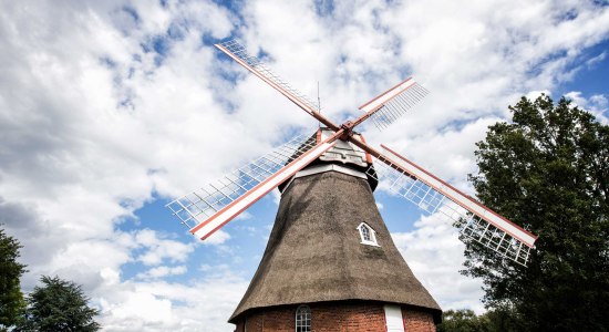 Kornwindmühle Bad Bederkesa, © Cuxland-Tourismus / Florian Trykowski