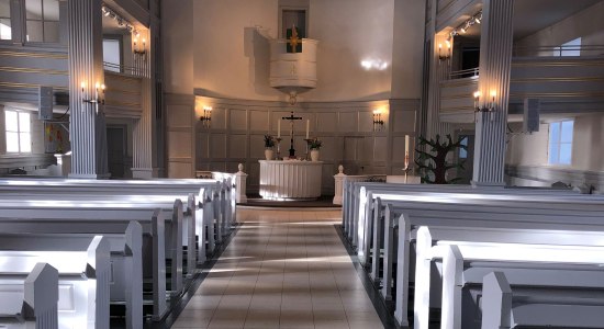 Martinskirche Cuxhaven Innenraum, © Torsten Sander