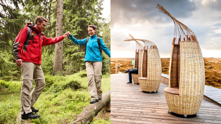 AKTIV SEIN ODER AKTIV ENTSPANNEN?, © Thalasso PLattform am Zuckerberg -Janis Meyer | Wandern im Harz (c) Harzer Tourismusverband, M. Gloger