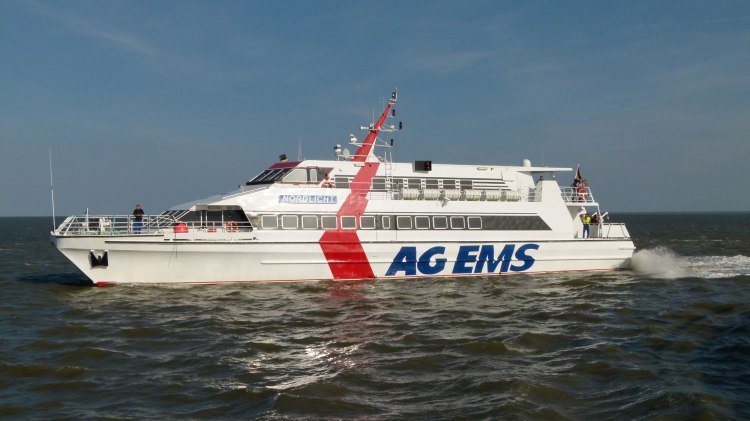 Fähre zwischen Emden und Borkum, © Ostfriesland Tourismus GmbH / www.ostfriesland.de