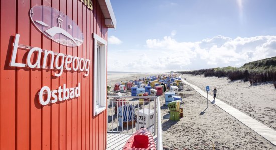 Langeooger Strand am Ostbad, © Tourismus-Service Langeoog / Martin Foddanu