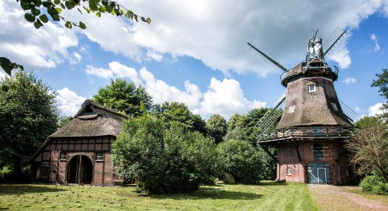 Heiser Mühle in Hollen, © Cuxland-Tourismus / Florian Trykowski