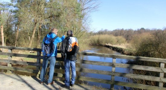 Auf der Ostebrücke Granstedt, © Touristikverband Landkreis Rotenburg (Wümme)  e.V. / Udo Fischer