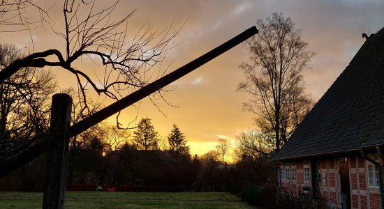 Mystischer Sonnenaufgang, © Angelika Pütz