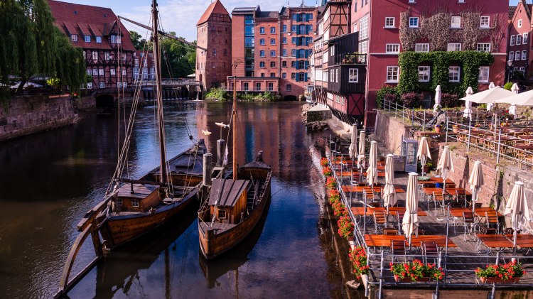 Am Stintmarkt Lüneburg, © Lüneburger Heide GmbH/Markus Tiemann