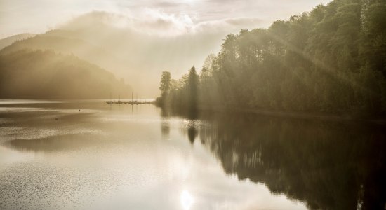 Blick aufs Wasser bei Bad Lauterberg, © Huber Images