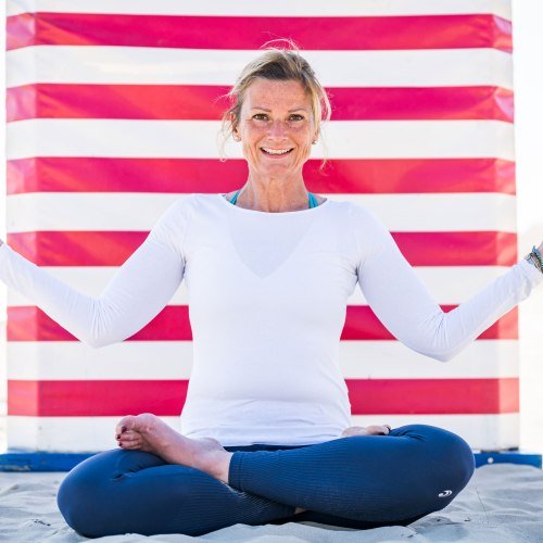 Yogalehrerin Manuela Michaelsen