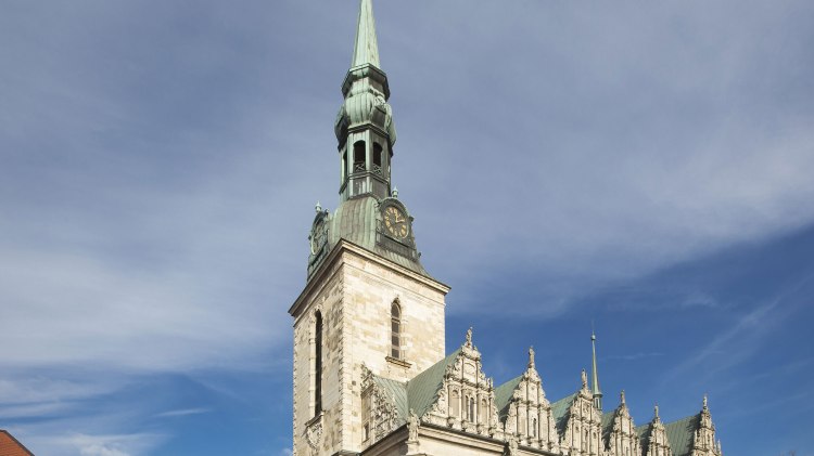 Die Marienkirche Beatae Mariae Virginis in Wolfenbüttel, © Stadt Wolfenbüttel / Christian Bierwagen