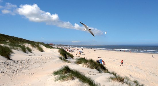 Der Strand auf der kleinsten Ostfriesischen Insel - Baltrum, © Kurverwaltung Baltrum / Denis Metz