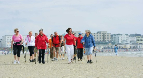 DGV Nordic Walking auf Borkum, © Nordseeheilbad Borkum GmbH