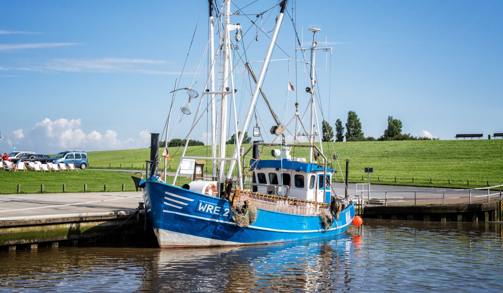 Kutterhafen Wremen, © Cuxland-Tourismus / Florian Trykowski