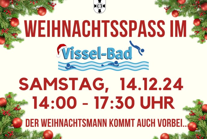 Weihnachtsspass Vissel bad, © Stadt Visselhövede