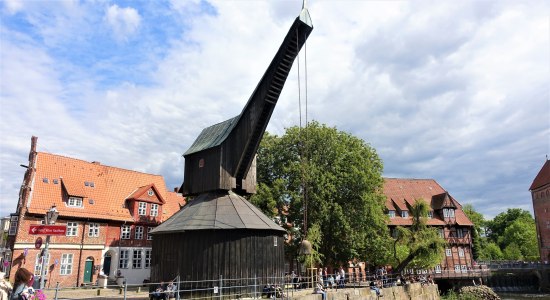 Alter Kran Lüneburg, © FootMap GmbH / Thomas Kempernolte