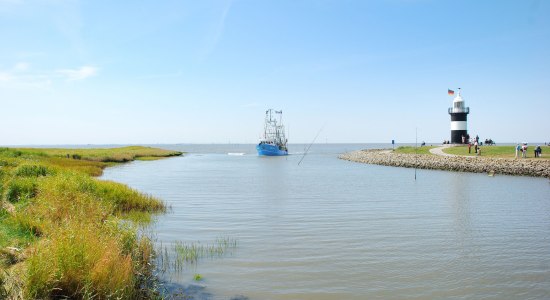 Leuchtturm Kleiner Preuße III, © Cuxland-Tourismus / Bernd Schlüsselburg