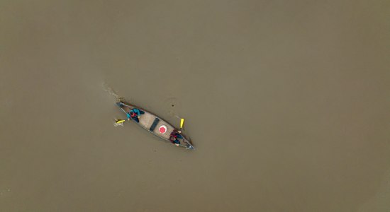 Kanufahrer aus der Vogelperspektive, © Tourismusmarketing Niedersachsen GmbH