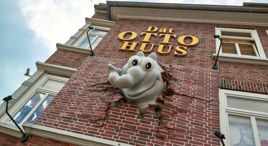 Ottifant an Hausfront von Otto Huus, © Achim Meurer