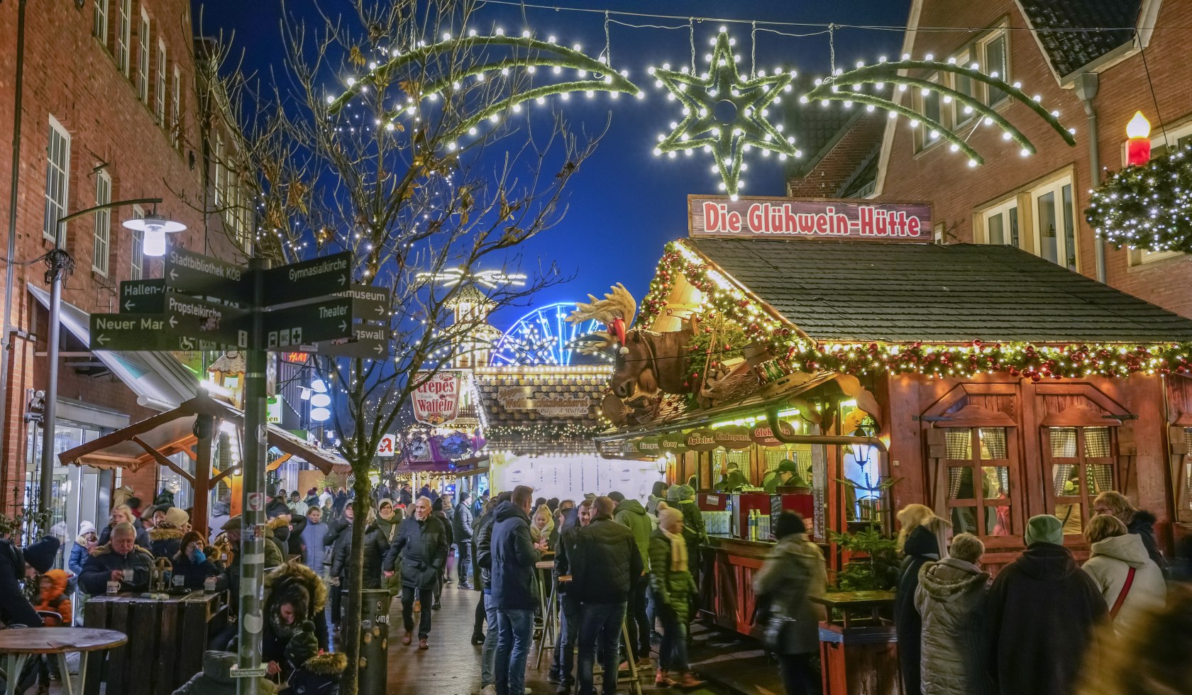 Weihnachtsmarkt in Meppen, © Werner Scholz