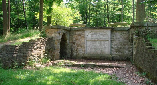 Das Foto einer frühmittelalterlichen Niederungsburg, © Stadt Rehburg-Loccum