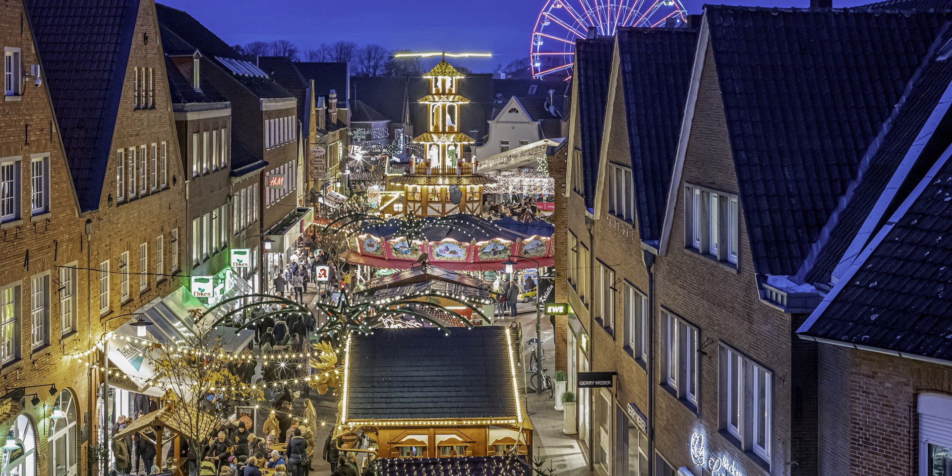 Weihnachtsmarkt in Meppen, © Werner Scholz