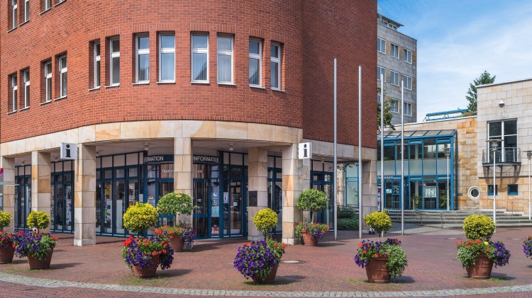 Außenansicht Tourist Info Lingen, © Richard Heskamp