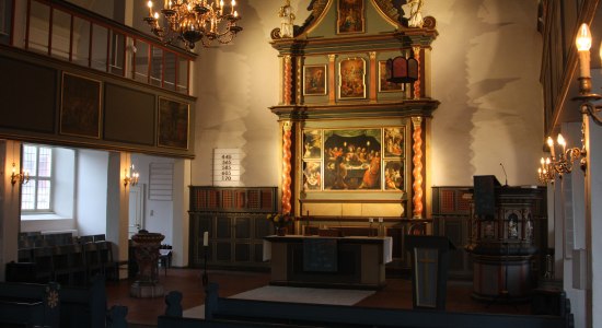 Liebfrauen Kirche in Horneburg, Innenansicht, © Frank Irmer