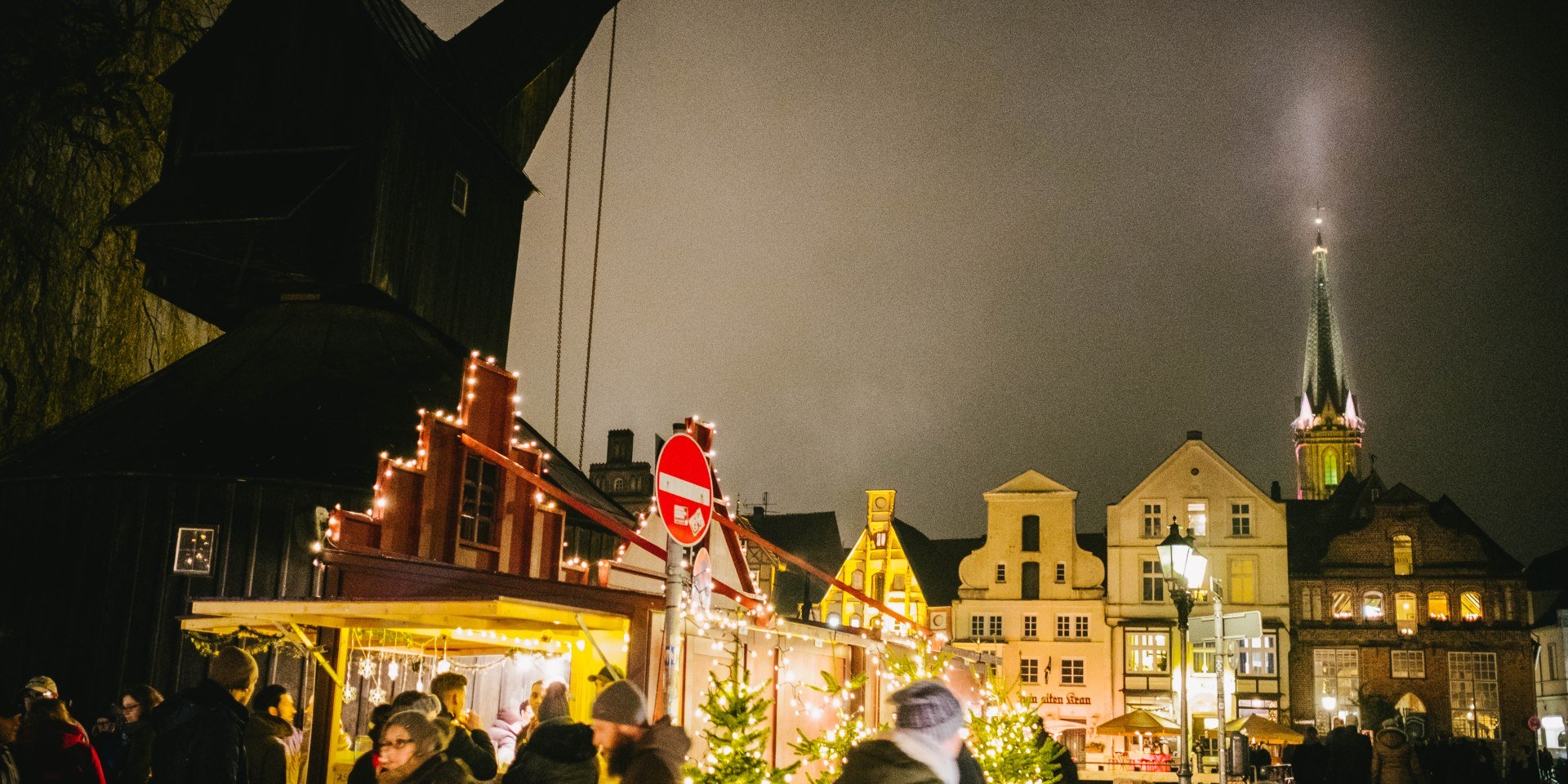 Weihnachtsmarkt Am Alten Kran, © Lüneburg Marketing GmbH/Mathias Schneider