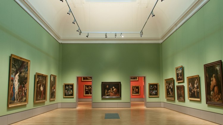 Blick auf die Gemäldegalerie Rembrandt, © Herzog Anton Ulrich-Museum/ Claus Cordes