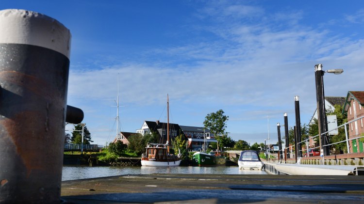 Hafen Wischhafen, © Elbmarschroute TV Stade / Martin Elsen