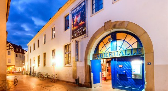 Außenansicht der Lagerhalle Osnabrück, © Lagerhalle e. V./ Nicky Seidenglanz