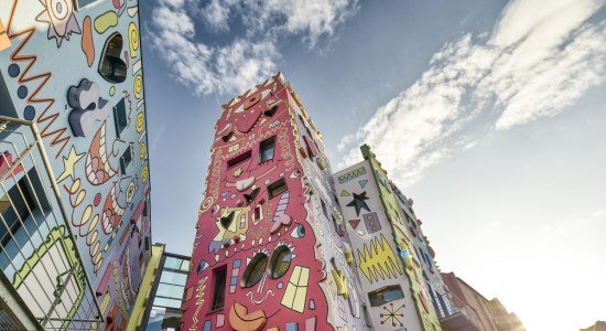 Rizzi Haus von unten, © Christian Bierwagen