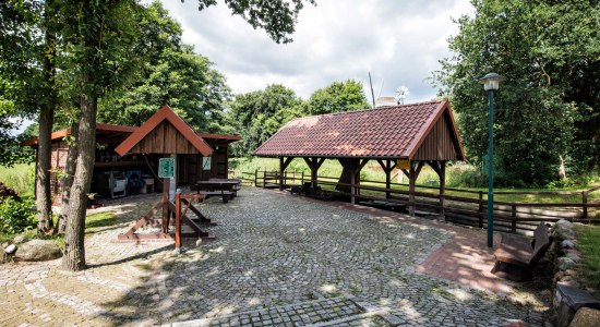 Freilichtmuseum Jan vom Moor und Klappstau, © Cuxland-Tourismus / Florian Trykowski