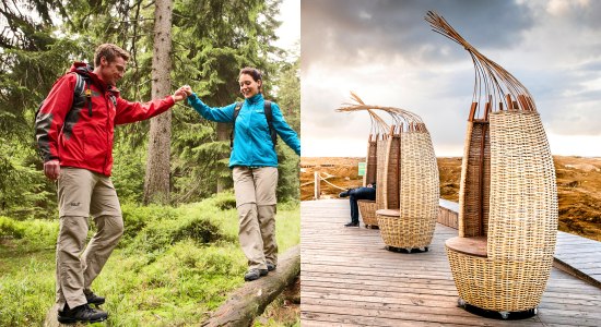 AKTIV SEIN ODER AKTIV ENTSPANNEN?, © Thalasso PLattform am Zuckerberg -Janis Meyer | Wandern im Harz (c) Harzer Tourismusverband, M. Gloger