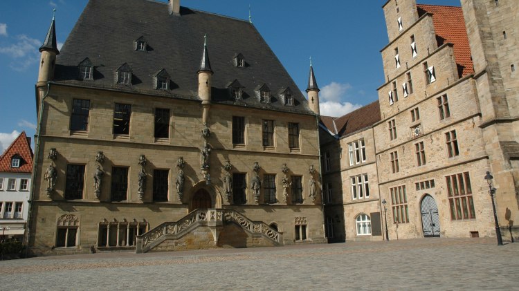 Rathaus des Westfälischen Friedens in Osnabrück, © Osnabrück-Marketing und Tourismus GmbH / Finke-Ennen