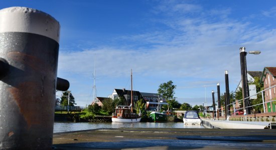 Hafen Wischhafen, © Elbmarschroute TV Stade / Martin Elsen