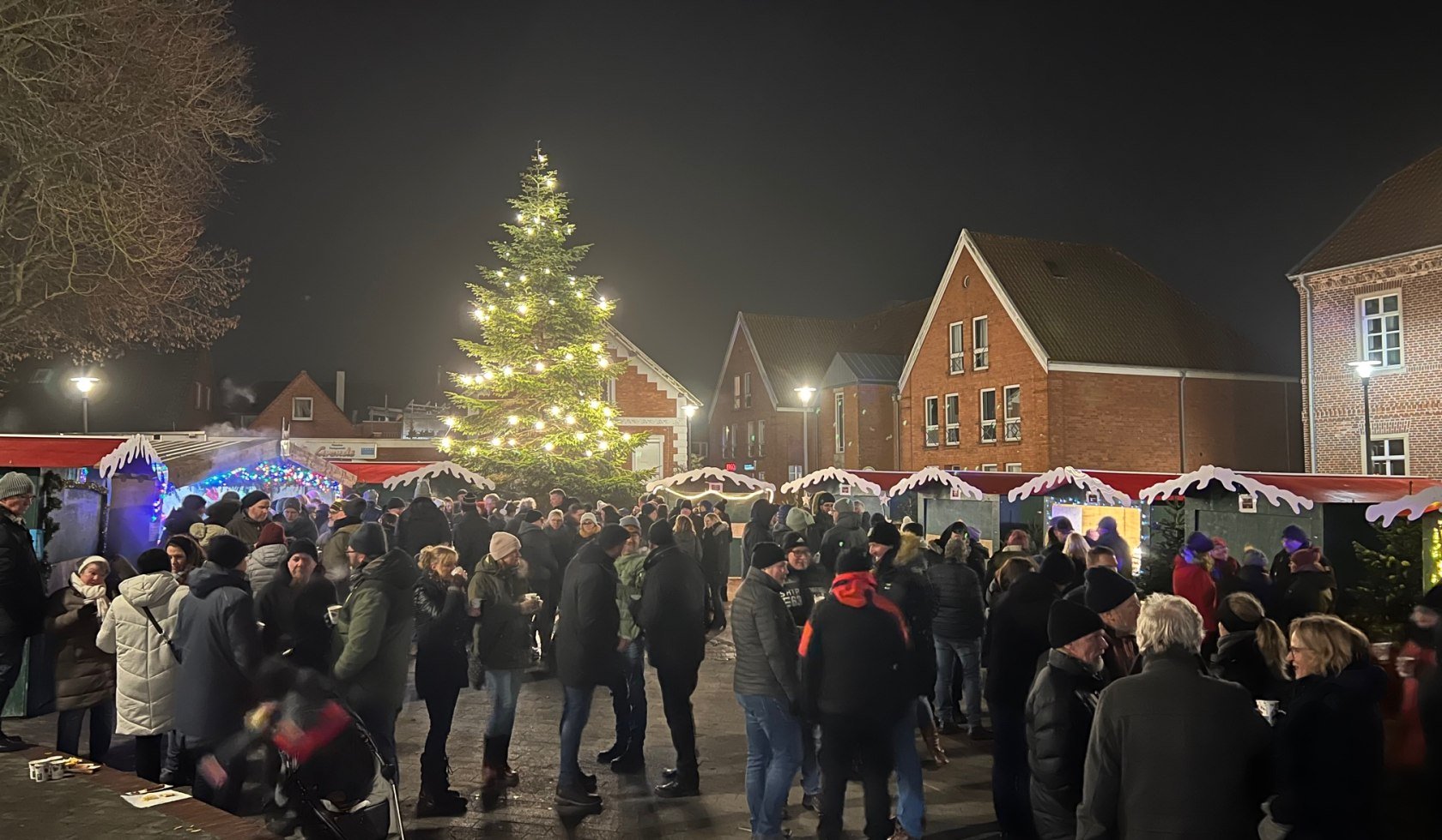 Weihnachtsmarkt in Pewsum, © Gewerbeverein Pewsumer Partner (PeP)