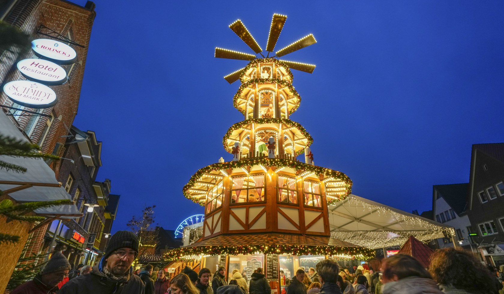 Weihnachtsmarkt in Meppen, © Werner Scholz