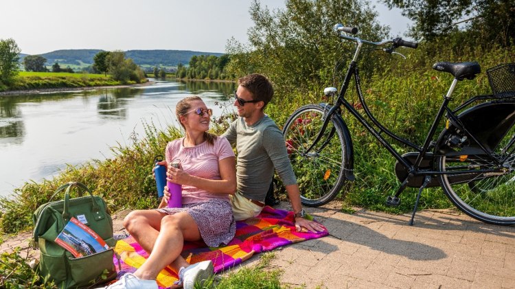 Picknick an der Weser, © Markus Tiemann