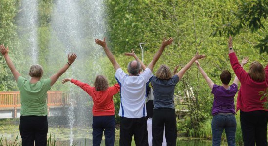 Qigong in Bad Bevensen, © Bad Bevensen Marketing GmbH / N. Lüdemann