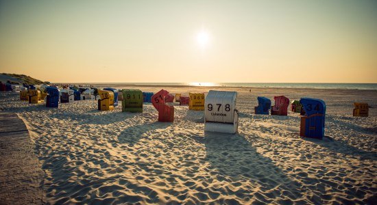 Sonnenuntergang im Sommer, © Kurverwaltung Juist