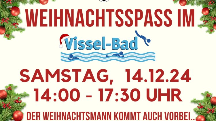 Weihnachtsspass Vissel bad, © Stadt Visselhövede