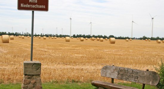 Geographischer Mittelpunkt Niedersachsens, © Mittelweser Touristik GmbH