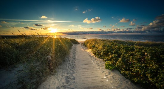 Sommerabend auf Langeoog, © Tourismus-Service Langeoog / Andreas Falk, Martin Foddanu