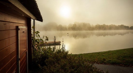 Hütte am See, © Lars Gerhardts