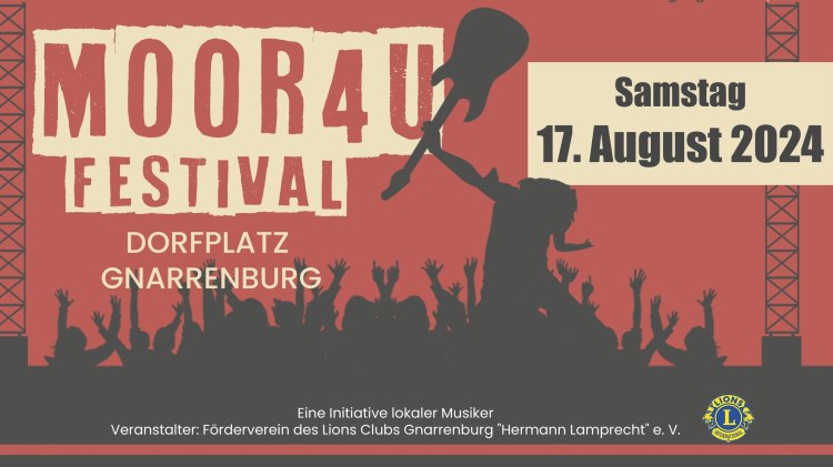 Banner MOOR4U-Festival 2024, © Orga-Team MOOR4U-Festival