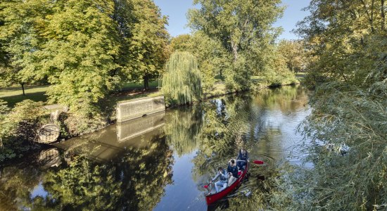 Kanu auf der Oker, © Christian Bierwagen